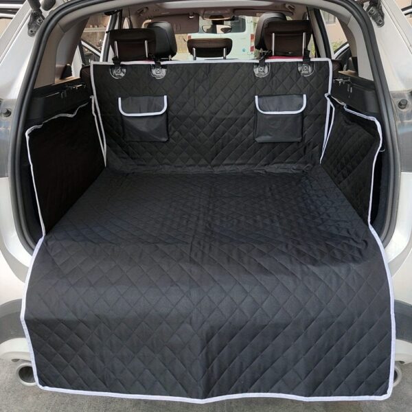 1pc Car Trunk Mat, With Storage Bag, Bottom Drop Plastic Non-slip Pet Trunk Mat, Non-slip Mat, Dirty Resistant Trunk Mat