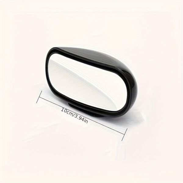 1pc Oval Car Rearview Mirror Blind Spot Mirror, 360 Degree Adjustment HD Small Mirror, Reverse Rearview Mirror Auxiliary Mirror - Image 12