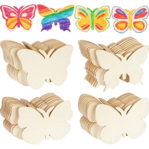 20pcs, DIY Butterfly Wood Hanging Ornaments, Tree Decorations, Yard Decoration, Yard Supplies, Party Decor, Holiday Supplies, Garden Decor