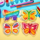 20pcs, DIY Butterfly Wood Hanging Ornaments, Tree Decorations, Yard Decoration, Yard Supplies, Party Decor, Holiday Supplies, Garden Decor