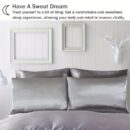 2pcs Satin Pillowcase, Soft And Smooth Texture, Satin Solid Color Envelope Pillowcases, Reduce Hair Breakage Prevent Wrinkles