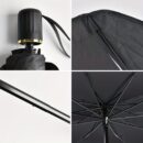 Automobile Windshield Sunshade-Foldable Automobile Umbrella Sunshade, Anti-Ultraviolet Car Front Window (Heat Protection) Windshield Cover Card