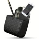 1pc Car Air Vent Hanging Phone Holder, Car Pouch Bag, Car Phone Box, Car Coin Storage Bag, Car Organizer With Hook
