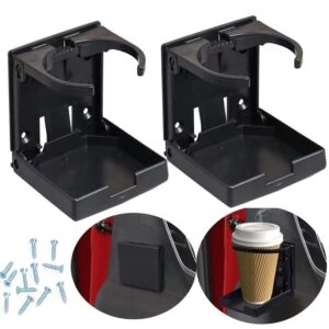 Adjustable Folding Beverage Holder, Car Water Cup Bracket Insulated Cup Mount Shelf Multi-functional Water Cup Holder For Car Truck