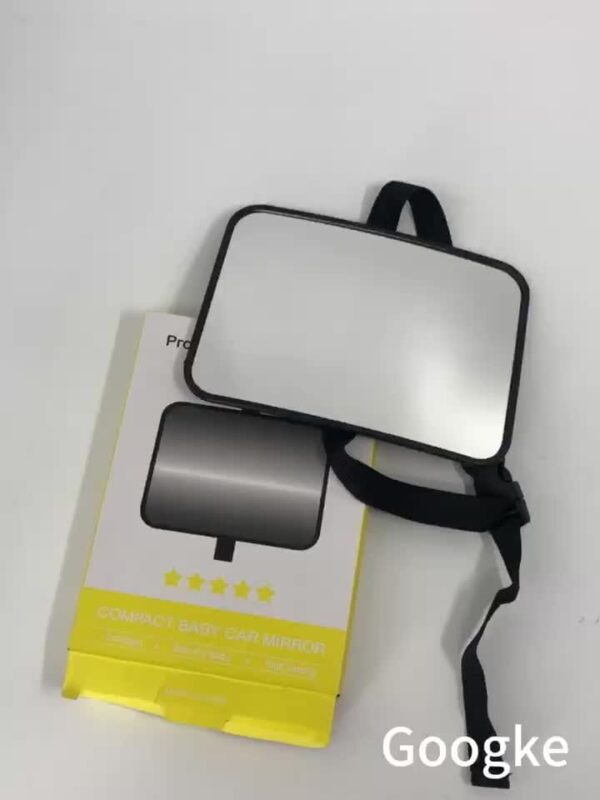 Crash Tested And Certified Shatterproof Car Mirror For Rear Facing Infant With Wide Crystal Clear View - Image 10