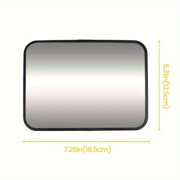 Crash Tested And Certified Shatterproof Car Mirror For Rear Facing Infant With Wide Crystal Clear View - Image 7