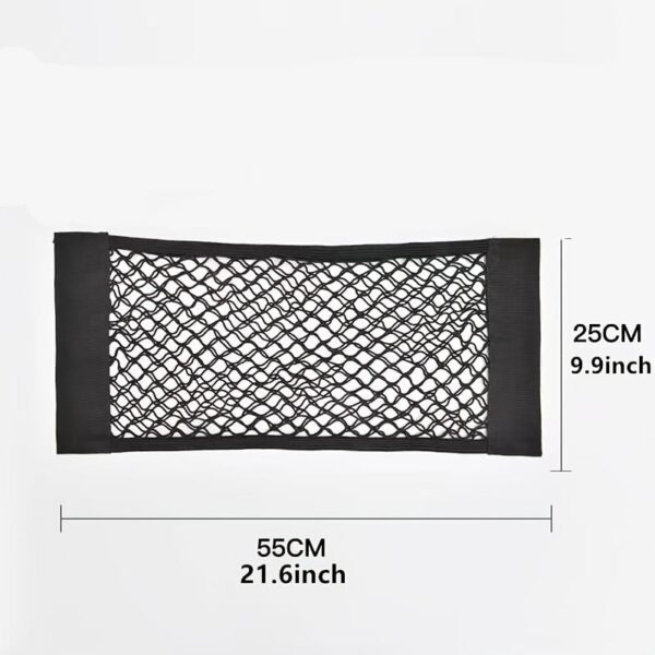 Car Trunk Double-layer Mesh Pocket Storage Mesh Bag - Image 3