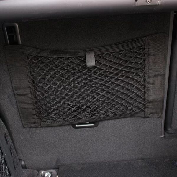 Car Trunk Double-layer Mesh Pocket Storage Mesh Bag - Image 6