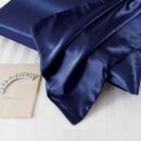 2pcs Satin Pillowcase, Soft And Smooth Texture, Satin Solid Color Envelope Pillowcases, Reduce Hair Breakage Prevent Wrinkles