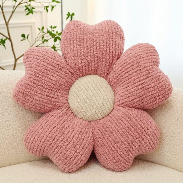 1pc Home Decorative Cushion, Breathable Flower Seat Cushion, Table Chair Cushion Floor Pillow For Sofa Couch Bed Office - Image 3