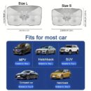 Protect Your Car From The Sun With This Universal Windshield Sun Visor!