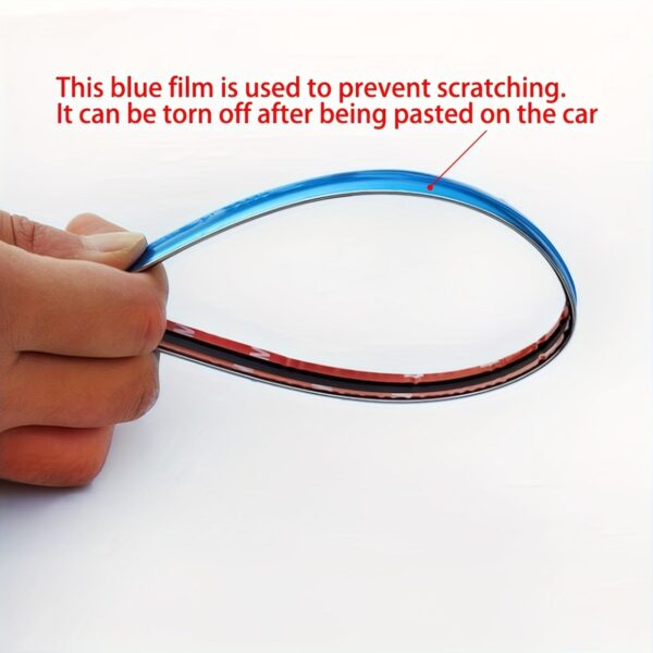 Car Decorative Strip Car Window Chrome Bright Strip Electroplating Silvery Strip - Image 5