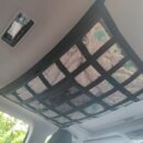 Maximize Your Car's Storage Space with This Large Ceiling Cargo Net - Perfect for Long Trips & Camping!