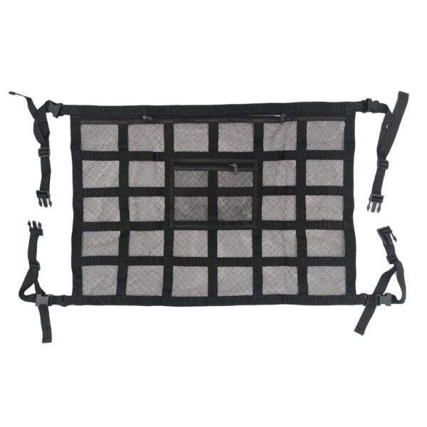 Maximize Your Car's Storage Space with This Large Ceiling Cargo Net - Perfect for Long Trips & Camping! - Image 5