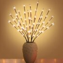 1pc, 20 LED Branch Lights - Indoor Decoration Lighting for Weddings, Birthdays, and Christmas - Fairy Lights with Branch Design