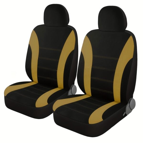 2pcs Car Seat Cover Polyester Mesh Front Seat Cover - Image 7