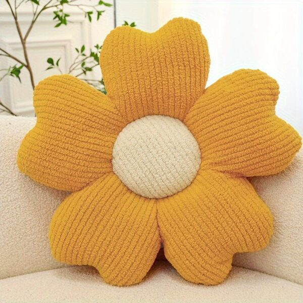 1pc Home Decorative Cushion, Breathable Flower Seat Cushion, Table Chair Cushion Floor Pillow For Sofa Couch Bed Office - Image 5