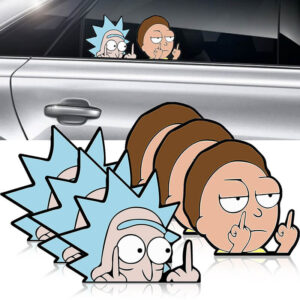 "Rick & Morty" Middle Finger Stickers